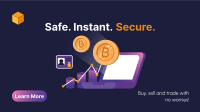 Secure Cryptocurrency Exchange Facebook Event Cover