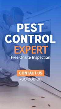 Pest Control Specialist Instagram Reel Image Preview