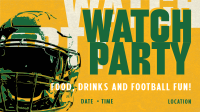 Football Watch Party Video Design