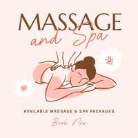 Serene Massage Instagram Post