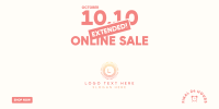 Extended Online Sale 10.10  Twitter Post