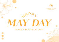 Team May Day Postcard