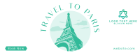 Paris Travel Booking Facebook Cover Image Preview