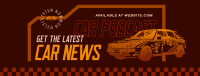 Car News Broadcast Facebook Cover