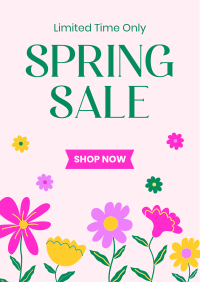 Celebrate Spring Sale Flyer Design