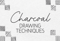 Charcoal Drawing Tips Pinterest Cover