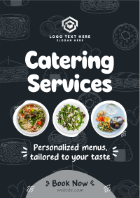 Quirky Catering Services Flyer