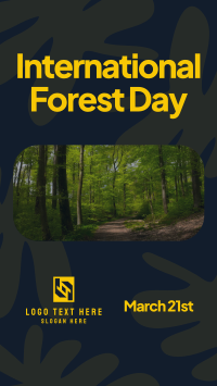 Forest Day Greeting Facebook Story