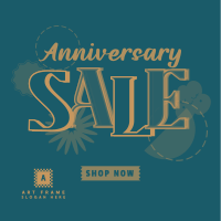 Hippie Anniversary Sale Instagram Post Image Preview