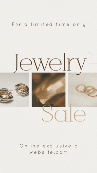 Luxurious Jewelry Sale Facebook Story