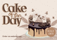 Cake of the Day Postcard