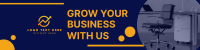 Grow Your Business With Us LinkedIn Banner