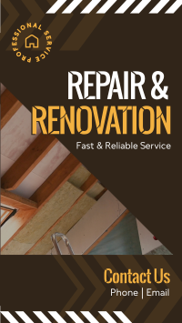 Repair & Renovation Instagram Reel Image Preview