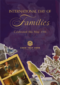 Renaissance Collage Day of Families Flyer