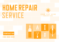 Home Repair Service Postcard