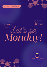 Monday Goals Motivation Flyer