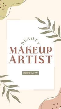 Book a Makeup Artist Instagram Story