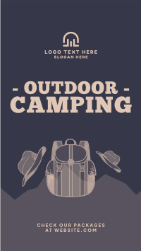 Outdoor Campsite Instagram Reel