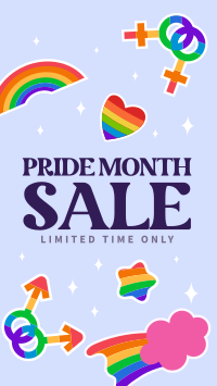 Pride Day Flash Sale Facebook Story