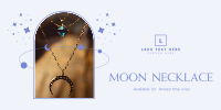 Moon Necklace Twitter Post