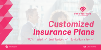 Insurance Resilient Business Twitter Post Design