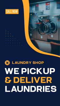 Laundry Business Facebook Story example 1