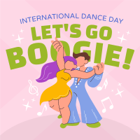 Lets Dance in International Dance Day Instagram Post