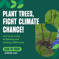 Tree Planting Event Linkedin Post