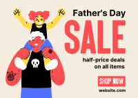 Father's Day Deals Postcard