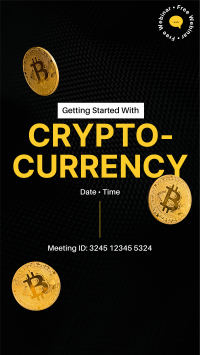 Cryptocurrency Webinar Instagram Story Design