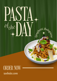 Elegant Pasta Day Flyer