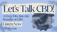 Rustic Minimalist CBD Talk Animation