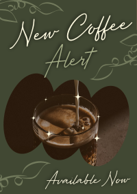 Brand New Coffee Flavor Flyer