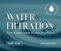 Water Filter Business Facebook Post