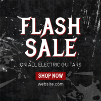 Guitar Flash Sale Instagram Post
