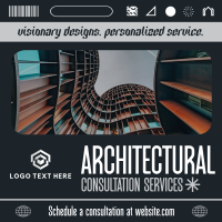 Brutalist Architectural Services Instagram Post Design