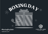 Boxing Day Gift Postcard