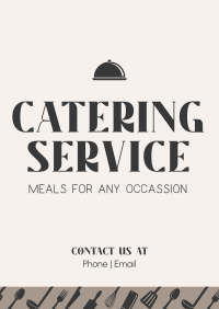 Food Catering Business Flyer