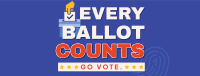 Every Ballot Counts Facebook Cover