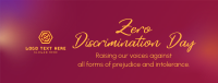 Zero Discrimination Day Facebook Cover