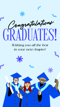 Quirky Fun Graduation Instagram Reel Image Preview