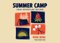 Sunny Hills Camp Postcard