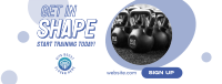 Training Fitness Gym Facebook Cover Image Preview