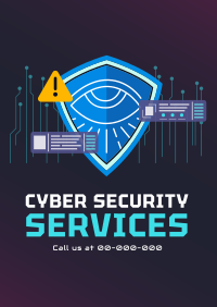 Cyber Security Services Flyer