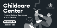 Childcare Services Modern Twitter Post