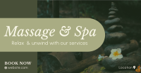 Zen Massage Services Facebook Ad