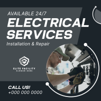 Electrical Installation Service Instagram Post Image Preview