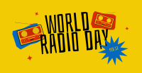 Happy World  Radio Day Facebook Ad