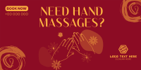 Body Massage Twitter Post example 2