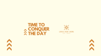 Conquer the Day YouTube Banner